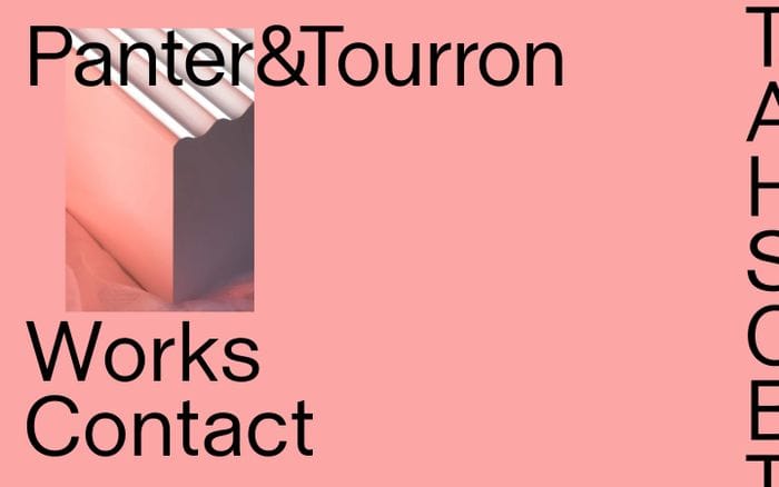 Panter&Tourron – Design and consultancy studio website preview