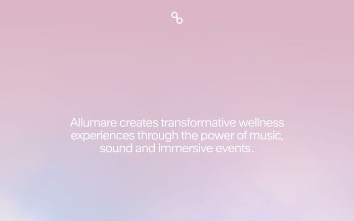 Allumare website preview