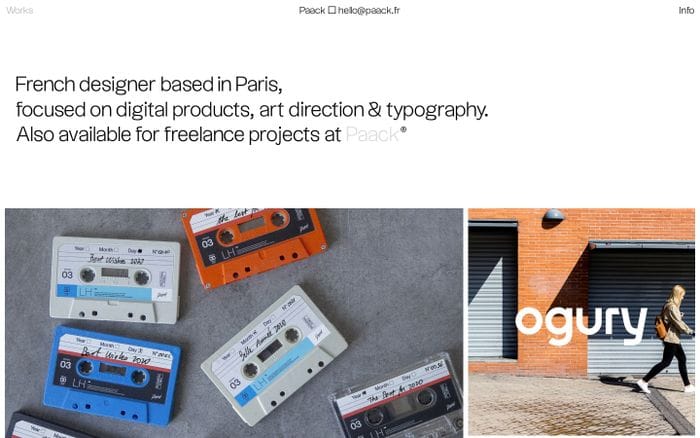 Nicolas Paack website preview