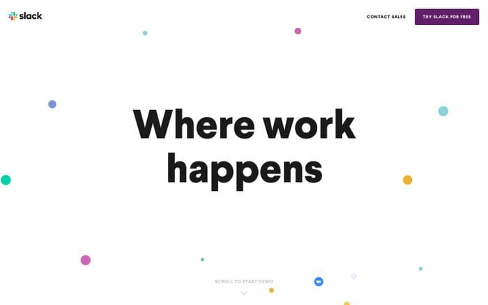 Slack Demo | Slack website preview