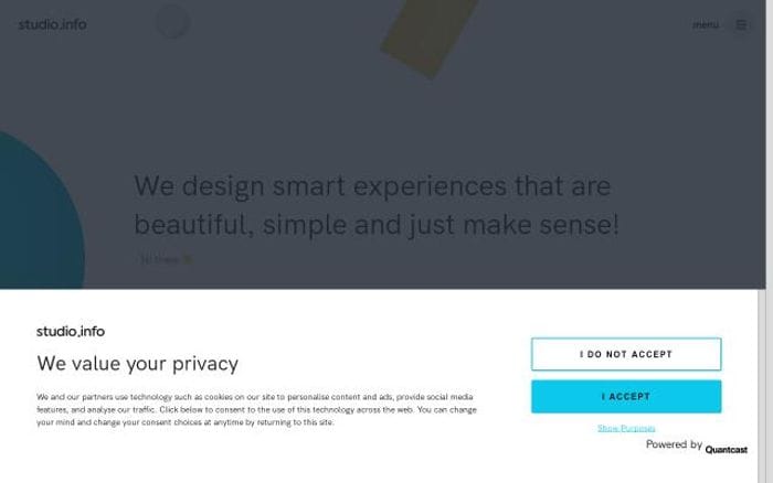Wearestudio website preview