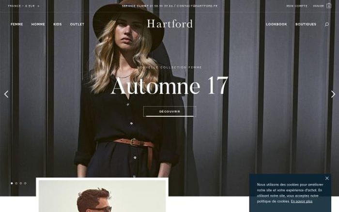 Hartford website preview