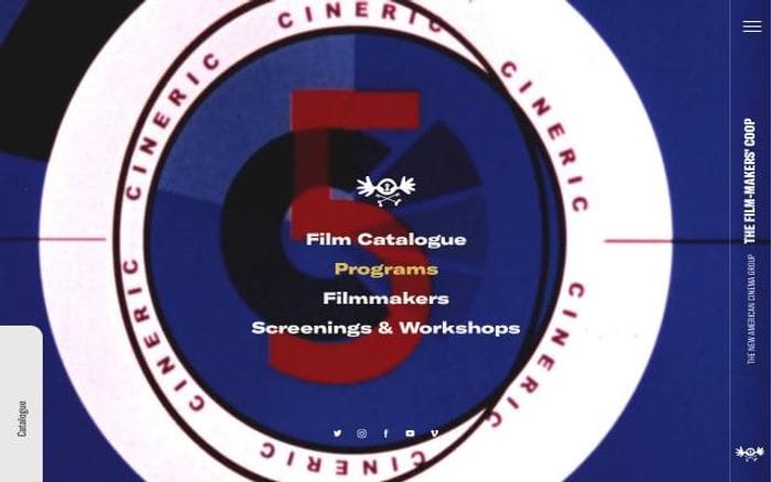 Film-makerscoop website preview