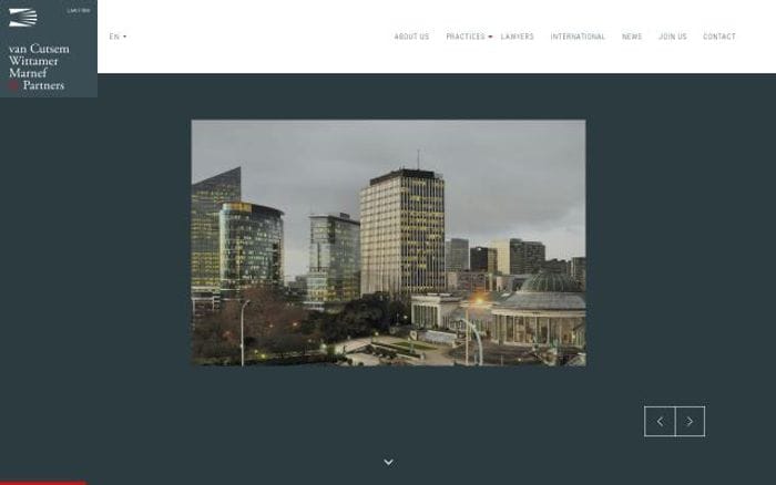 Vancutsem website preview