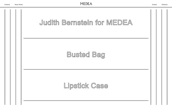 Medea website preview