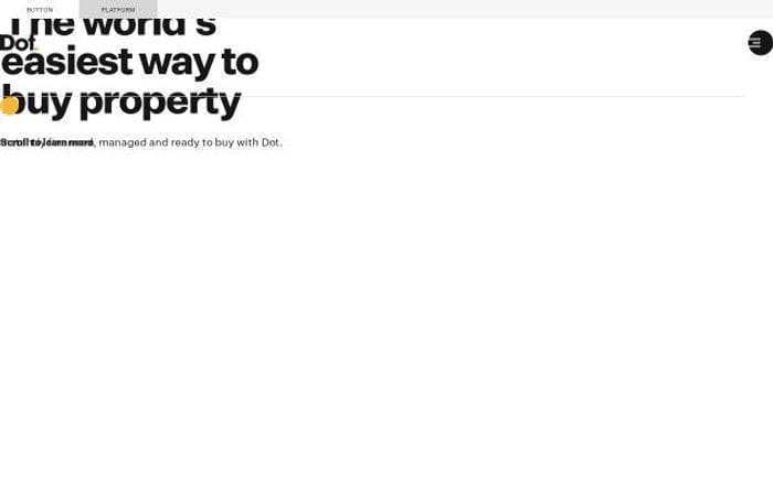 Dotfund website preview