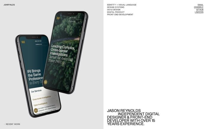 Jason Reynolds website preview
