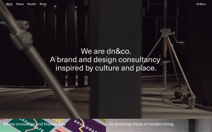 dn&co. website preview