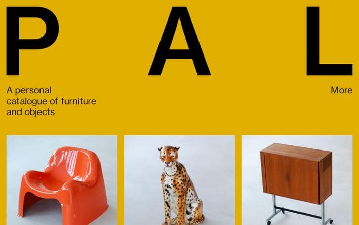 PAL catalogue website preview