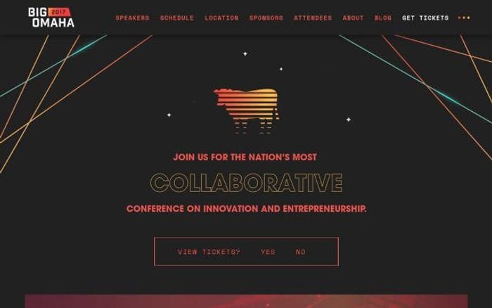 Bigomaha website preview