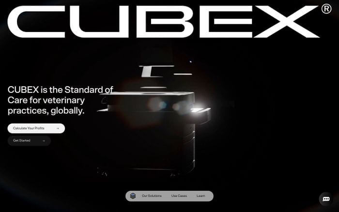 Cubex website preview