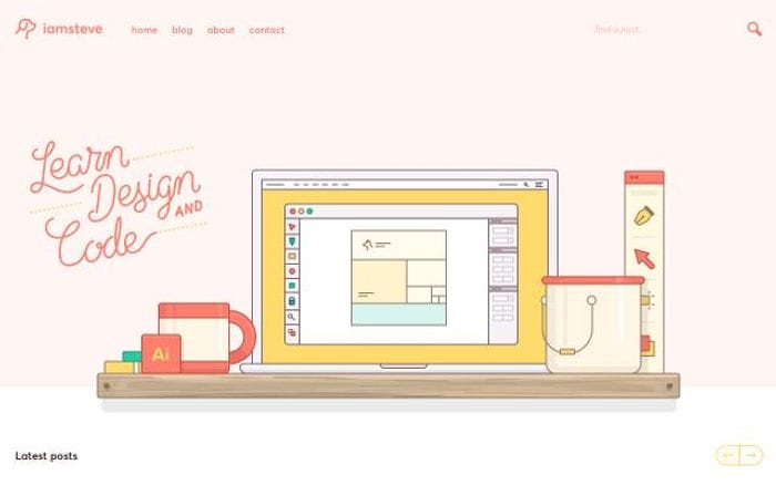 Iamsteve website preview