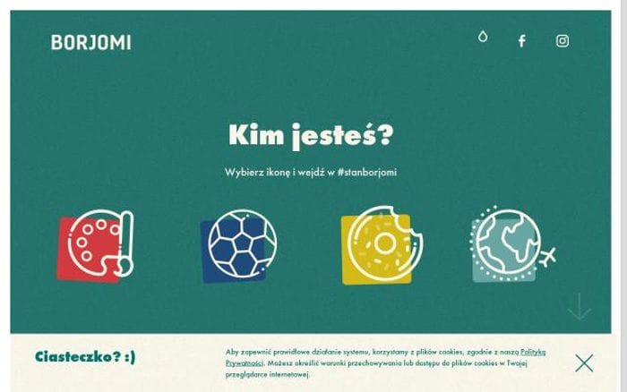 Borjomi website preview