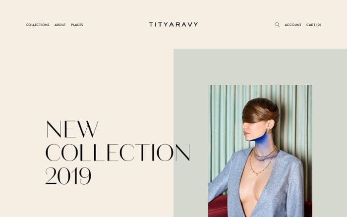 Tityaravy website preview