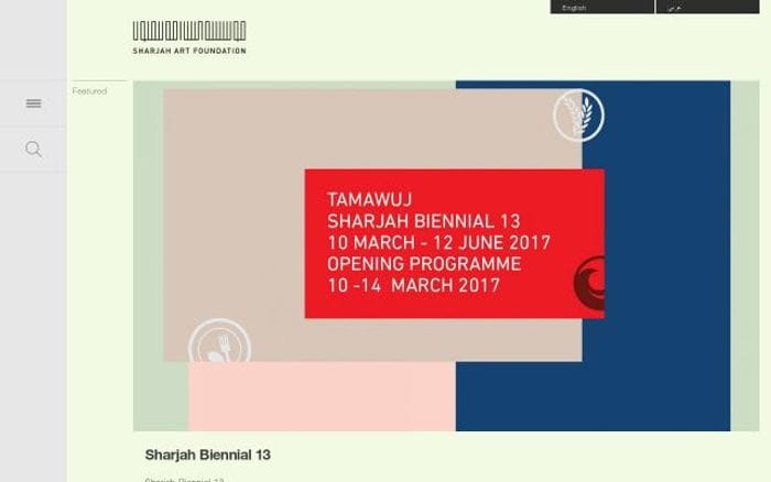 Sharjahart website preview