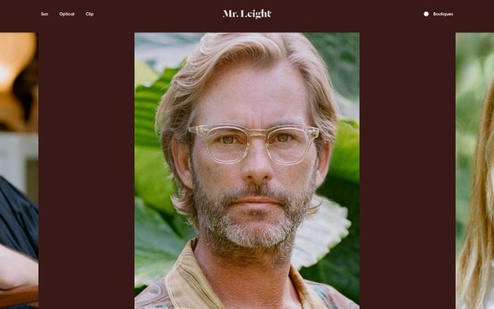 Mr. Leight website preview