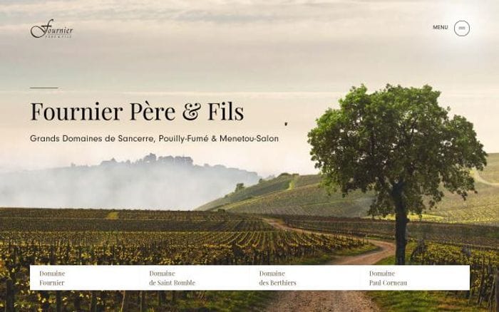 Fournier-pere-fils website preview