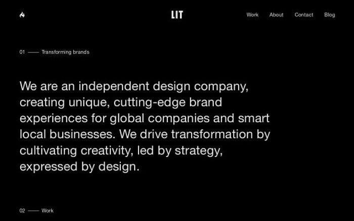 Litcreate website preview