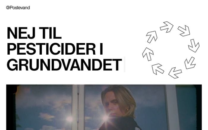 Postevand website preview