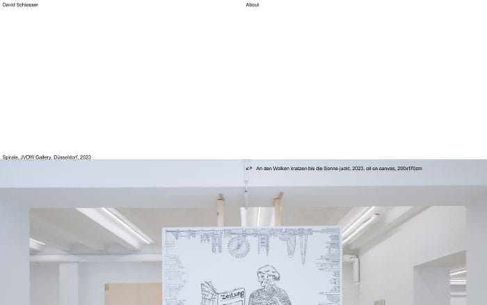 David Schiesser website preview