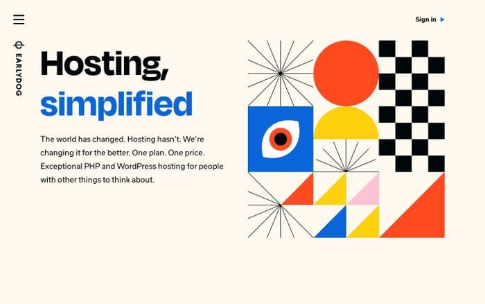 EarlyDog website preview