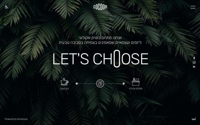 Cocoon website preview