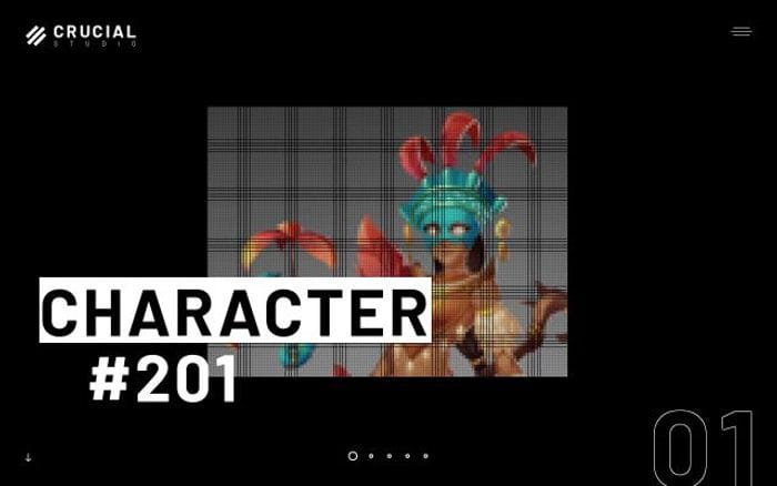 Crucialstudio website preview