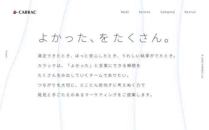 Carrac website preview