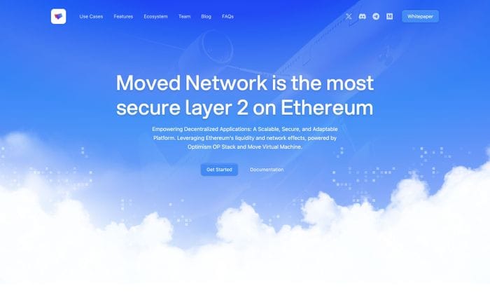 Moved Network website preview