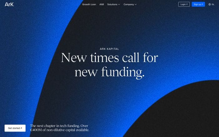 ArK website preview