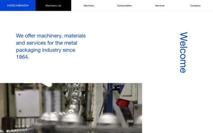 Hochbach website preview