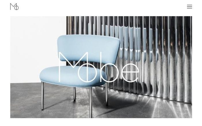 Mobel-copenhagen website preview
