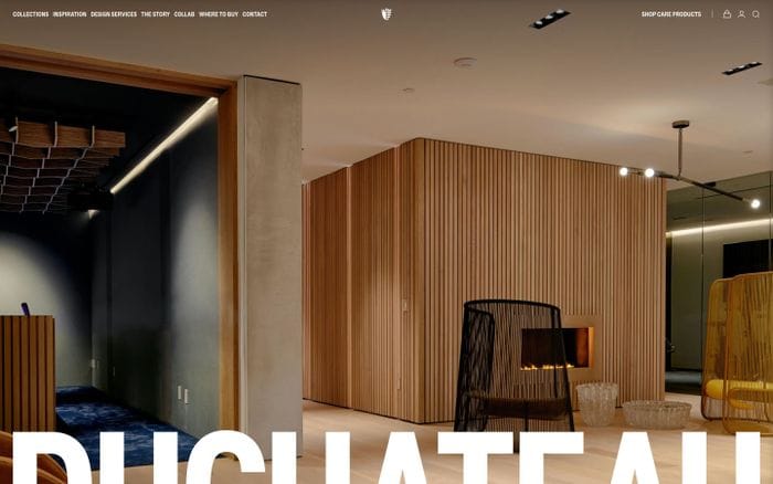 Duchateau website preview