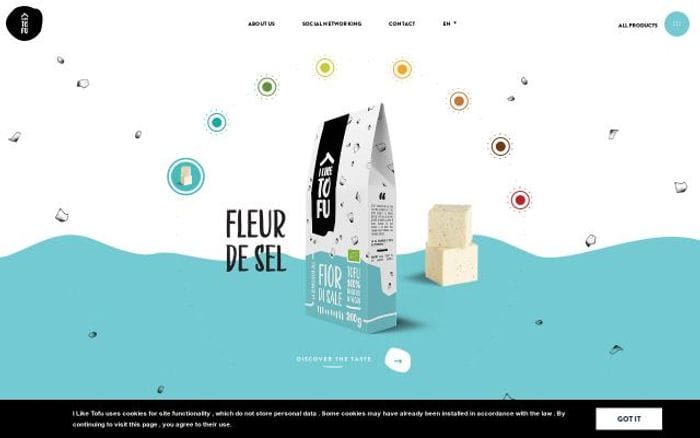 Iliketofu website preview