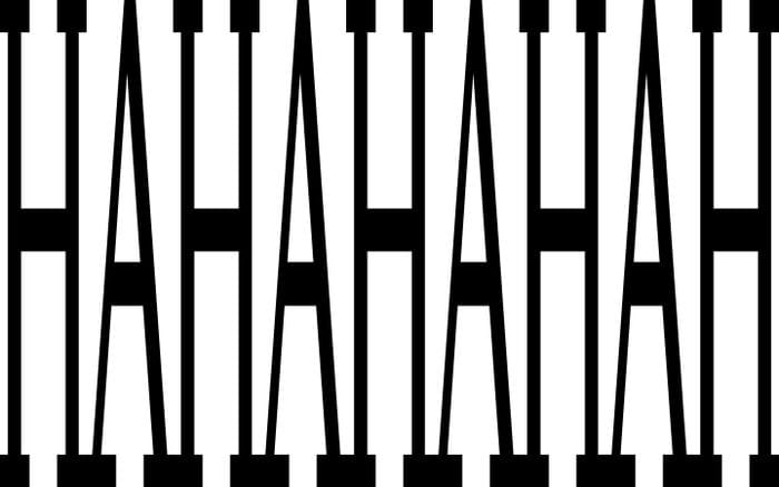 www.hahhahhhahhhah.com by Studio Harris Blondman website preview