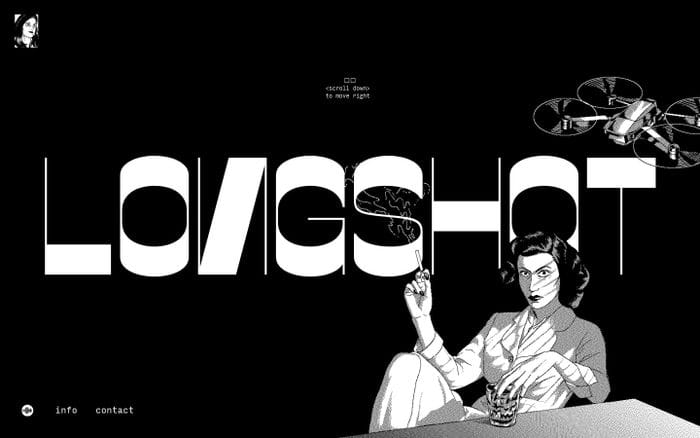 Longshot Features – Arthouse Cult x Production Company website preview