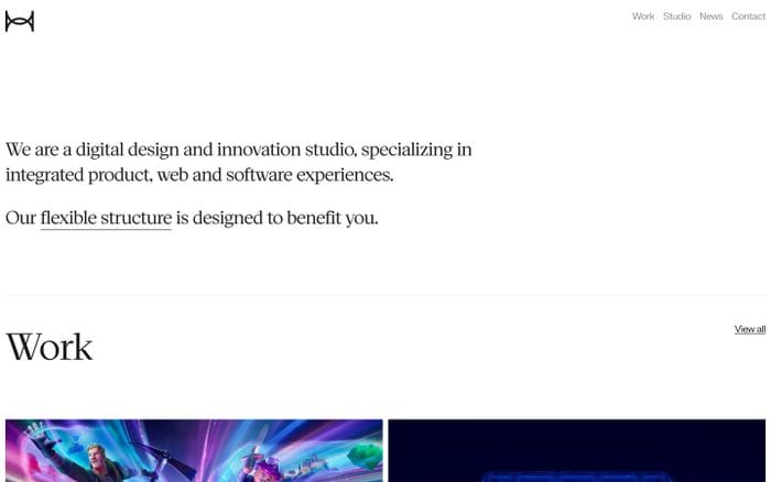 Heimdal Studio website preview