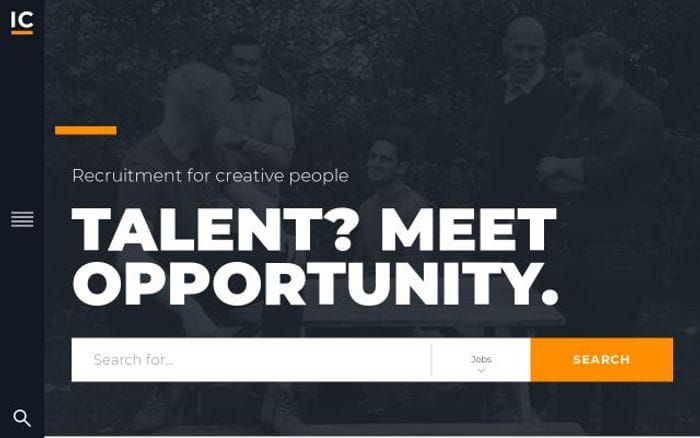 Ic-creative website preview