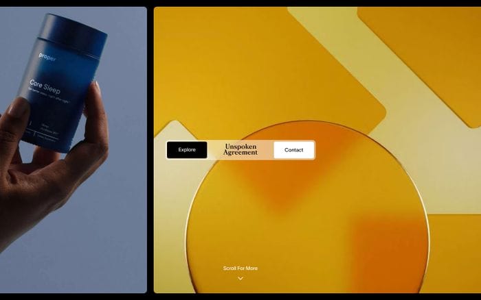 Unspoken Agreement website preview