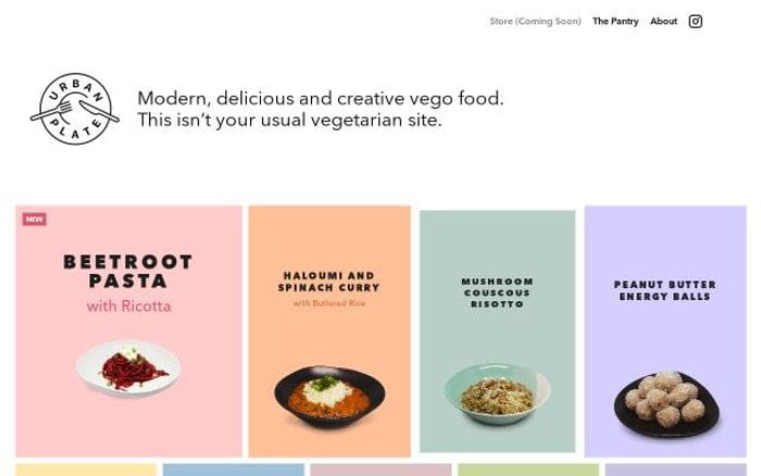 Urbanplate website preview