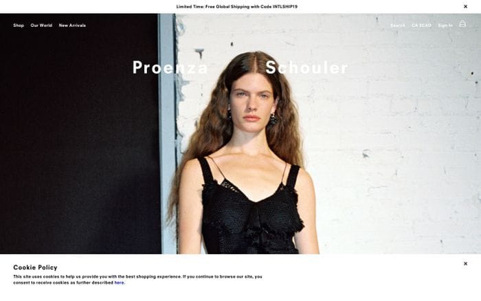 Proenza Schouler Official Site | Shop The New Fall Collection website preview