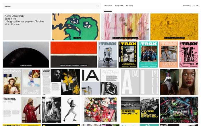 Large website preview