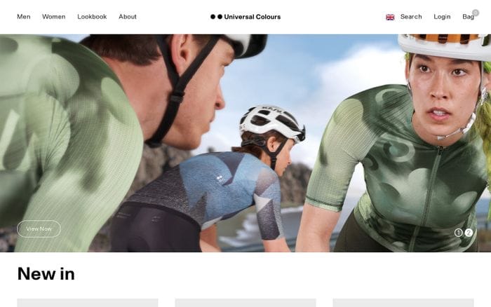 Universal Colours website preview