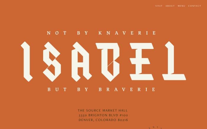 ISABEL website preview