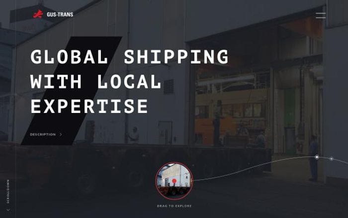 Gus-trans website preview