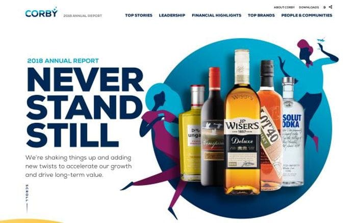 Reports website preview