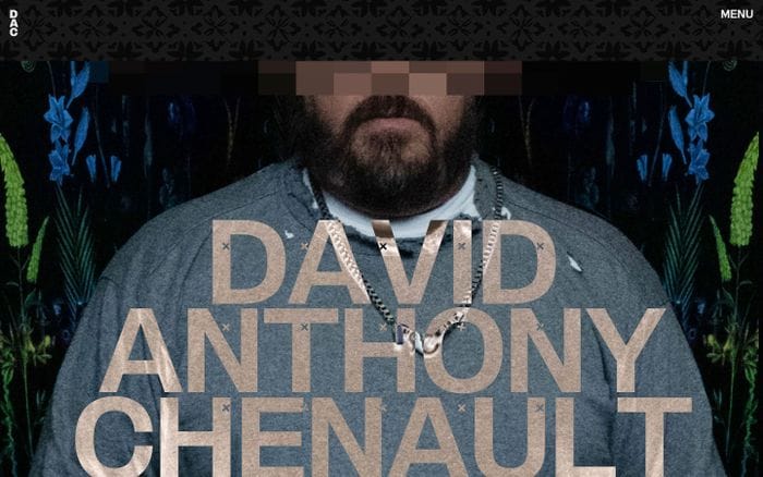 David Anthony Chenault website preview