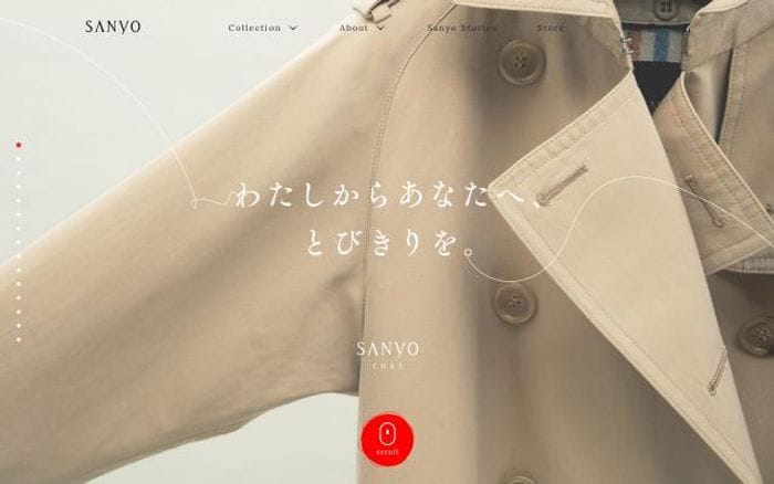Sanyocoat website preview