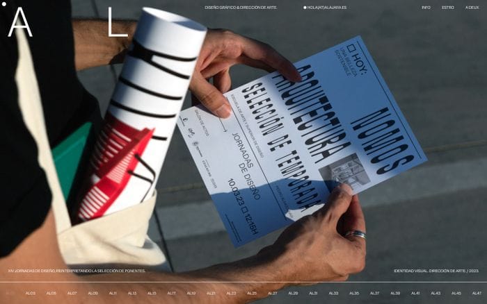 Antonio Lajara website preview