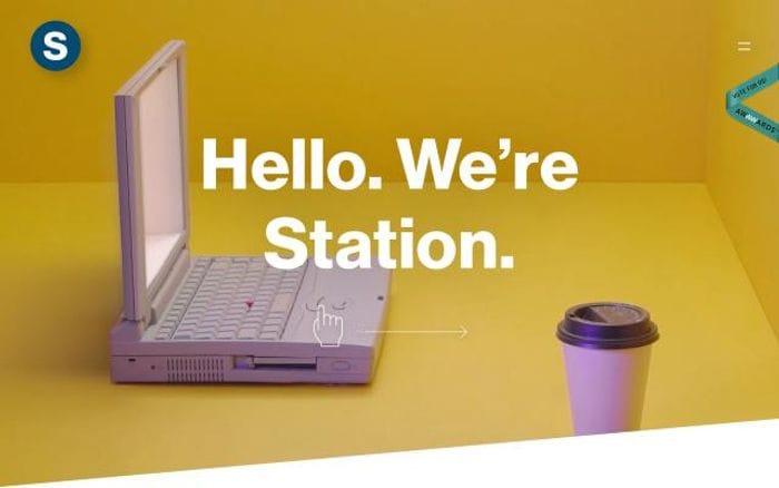 Station website preview
